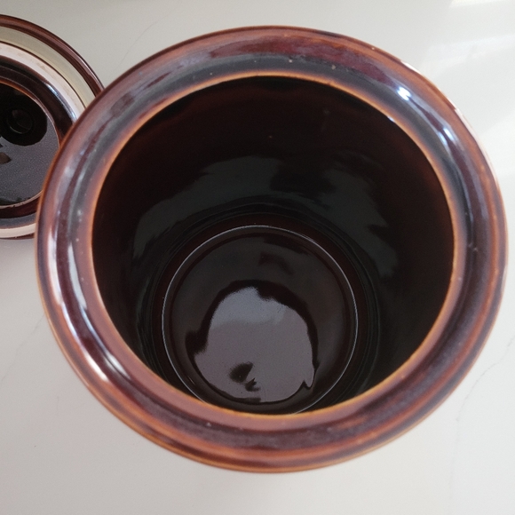 Vintage Sango Nova Brown canisters set of 4 **READ PLEASE** - Picture 3 of 10